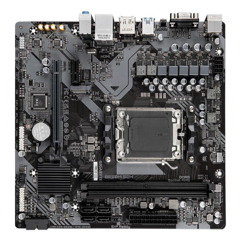 GIGABYTE B650M S2H · Cartes mères · Informat Systems Strasbourg (image 4)