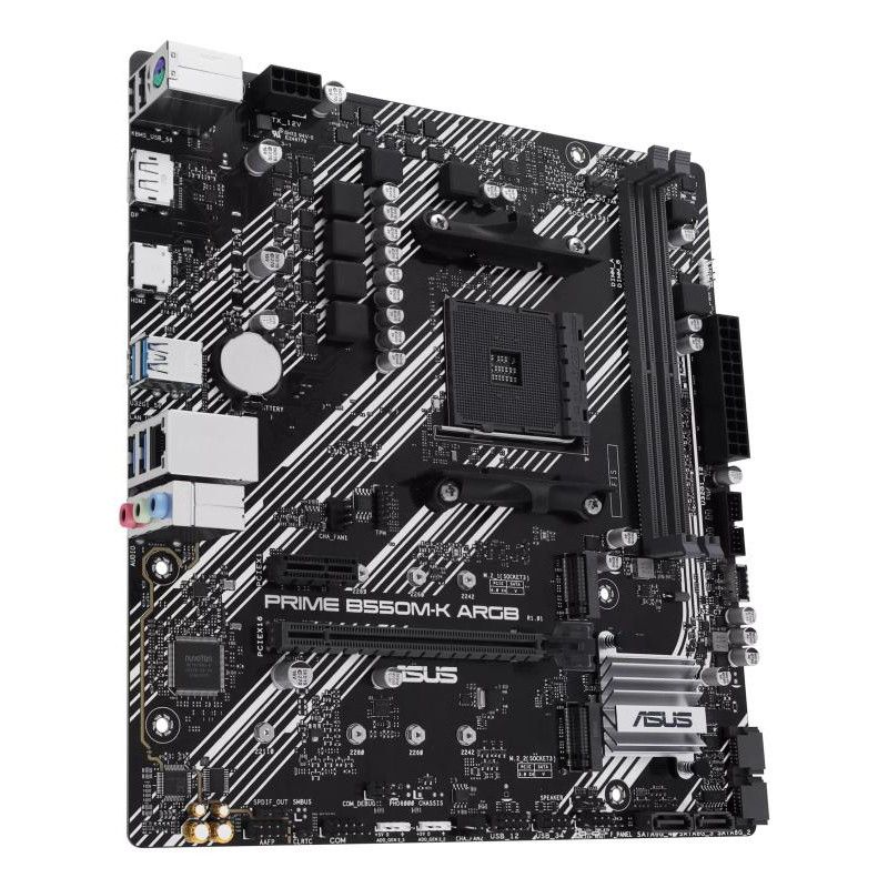 ASUS PRIME B550M-K ARGB · Cartes mères · Informat Systems Strasbourg (image 4)