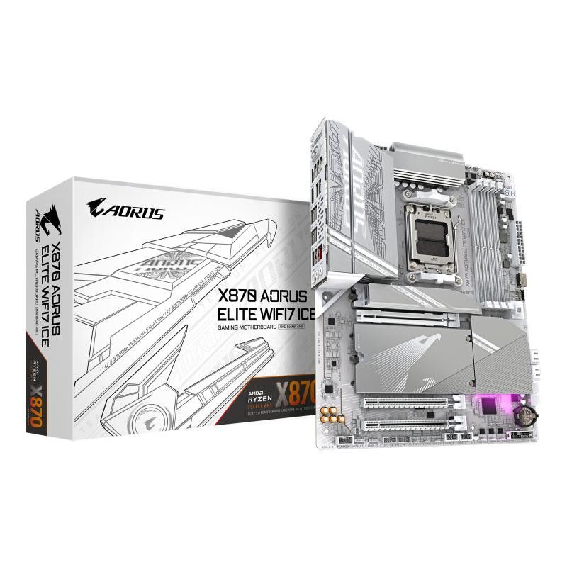 GIGABYTE X870 A ELITE WF7 ICE · Cartes mères · Informat Systems Strasbourg