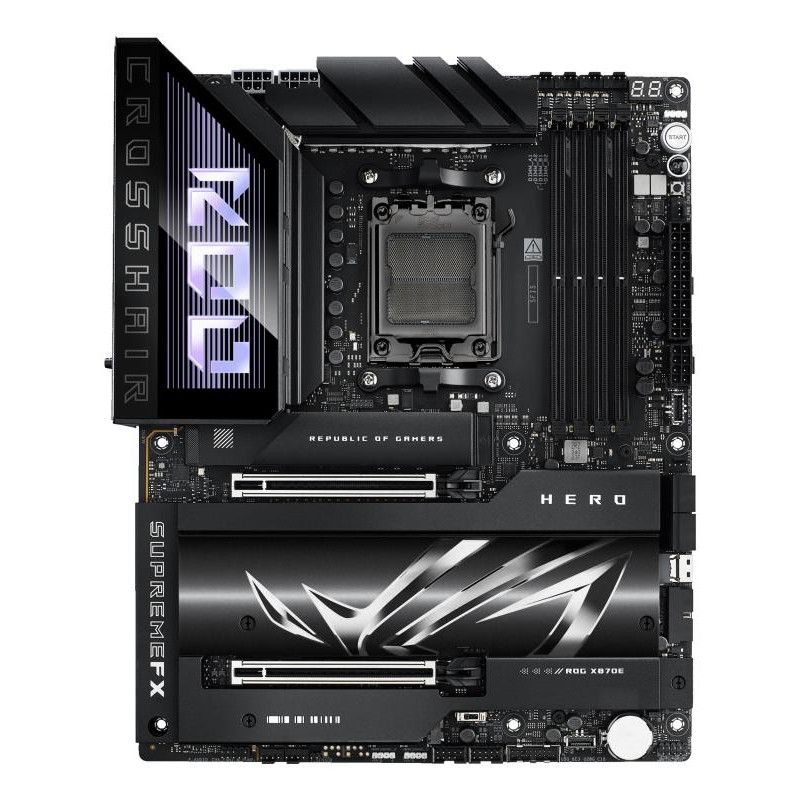 ASUS ROG CROSSHAIR X870E HERO · Cartes mères · Informat Systems Strasbourg (image 2)