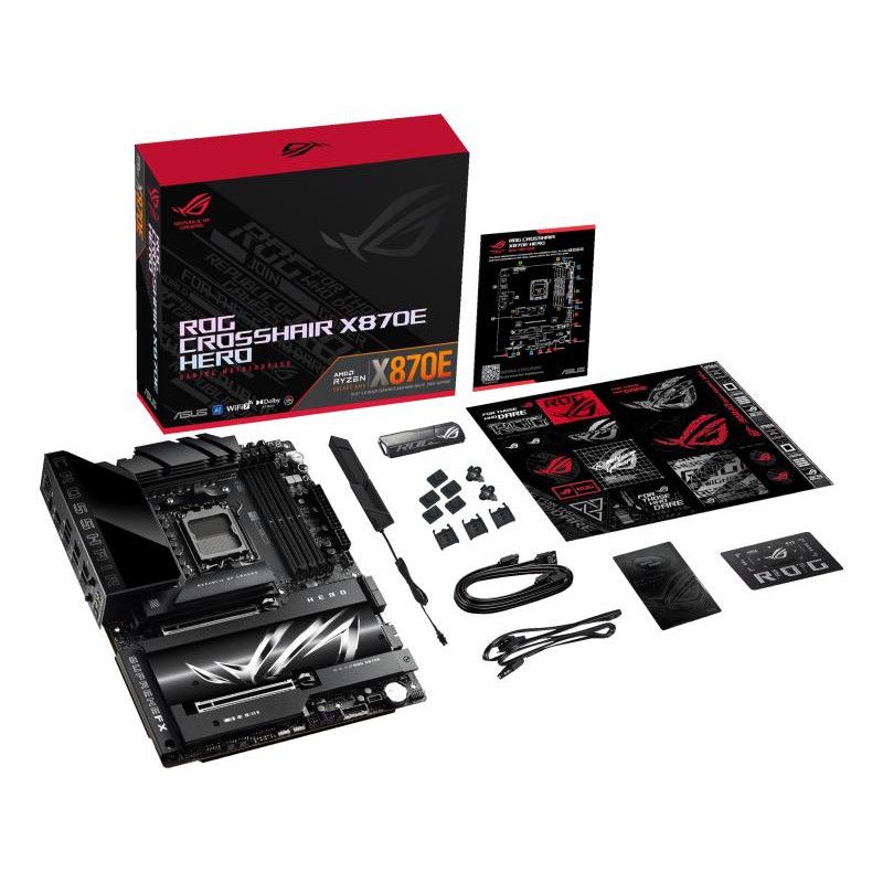 ASUS ROG CROSSHAIR X870E HERO · Cartes mères · Informat Systems Strasbourg (image 13)
