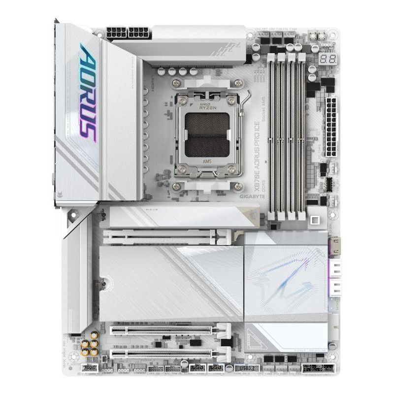 GIGABYTE X870E AORUS PRO ICE · Cartes mères · Informat Systems Strasbourg (image 2)