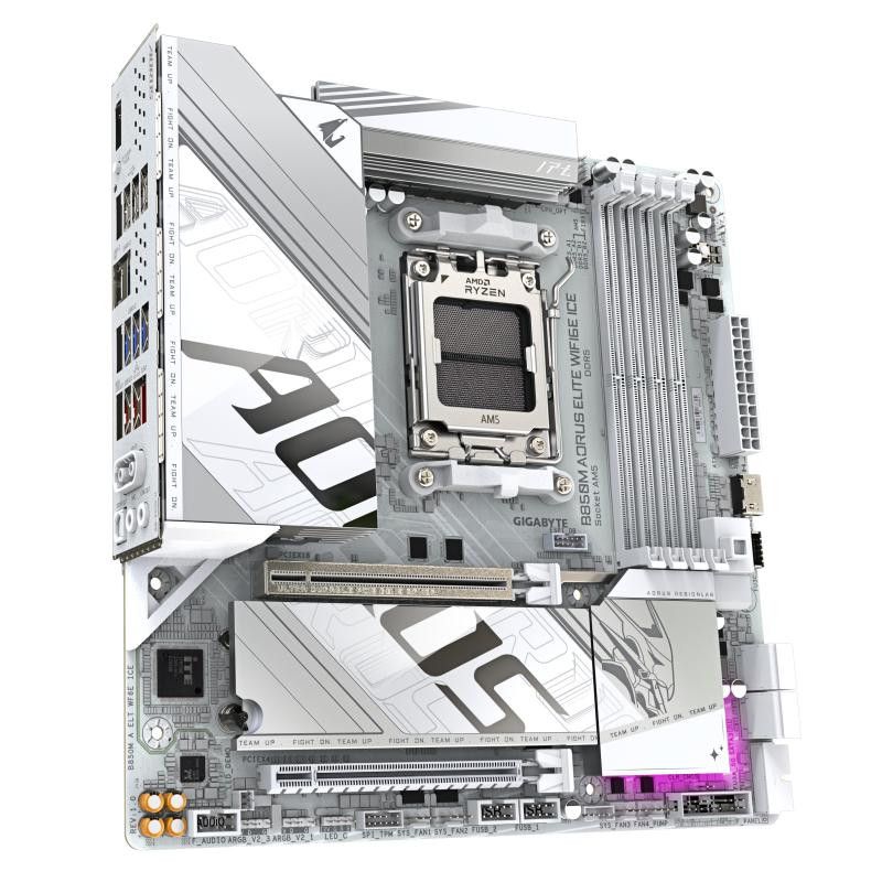 GIGABYTE B850M AORUS ELiTE WF6E ICE o · Cartes mères · Informat Systems Strasbourg (image 3)