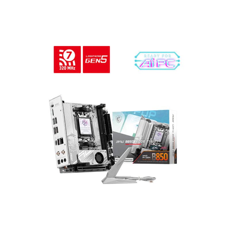 MSI MPG B850I EDGE TI WIFI · Cartes mères · Informat Systems Strasbourg (image 5)