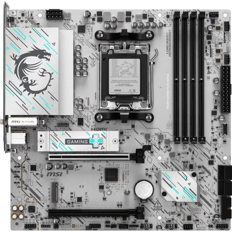 MSI B840M GAMING PLUS WIFI6E carte mère AMD B840 Emplacement AM5 micro ATX · Cartes mères · Informat Systems Strasbourg