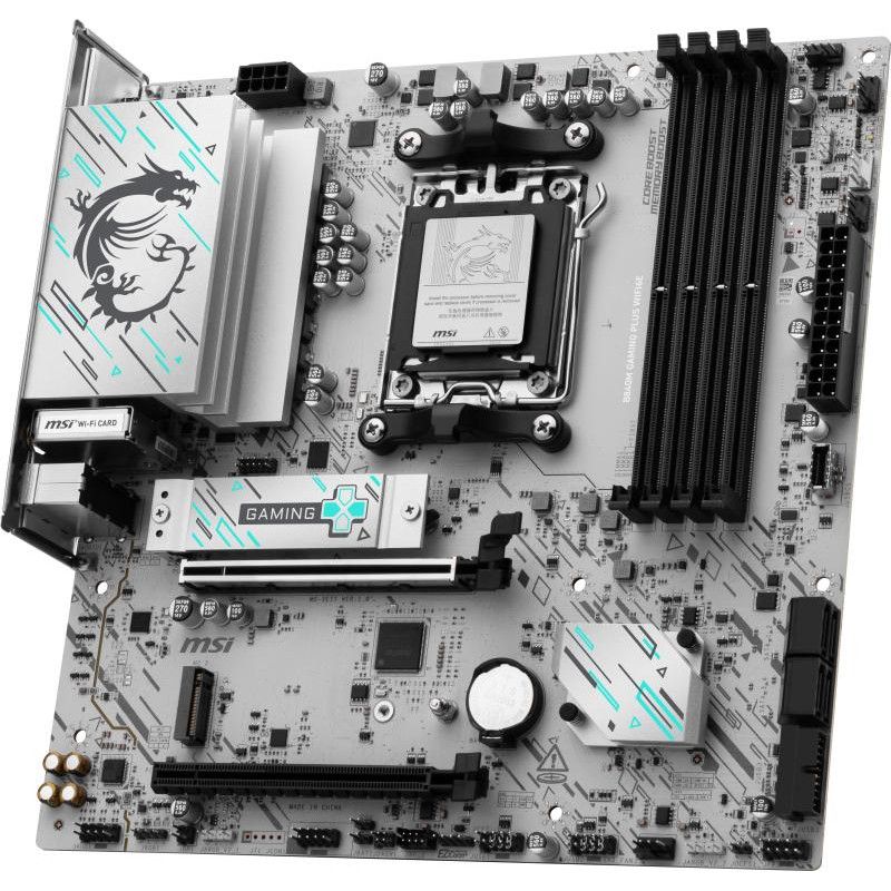 MSI B840M GAMING PLUS WIFI6E carte mère AMD B840 Emplacement AM5 micro ATX · Cartes mères · Informat Systems Strasbourg (image 3)