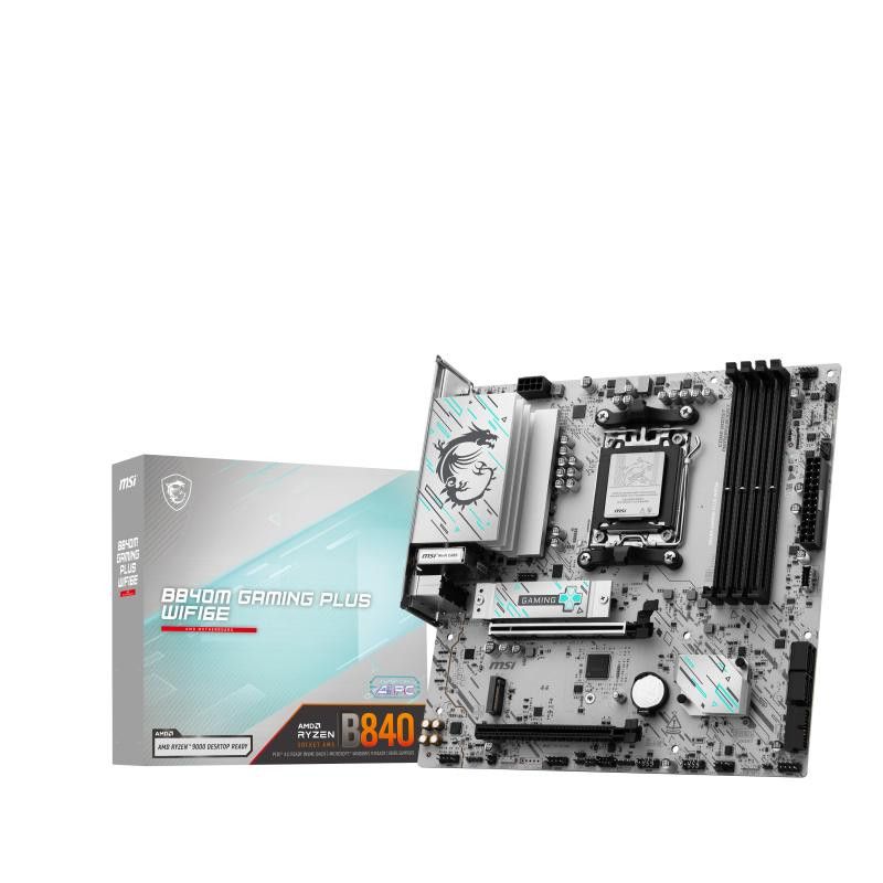 MSI B840M GAMING PLUS WIFI6E carte mère AMD B840 Emplacement AM5 micro ATX · Cartes mères · Informat Systems Strasbourg (image 7)
