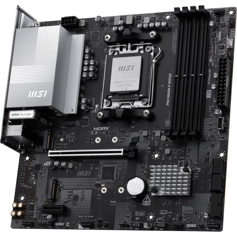 MSI PRO B840M-P WIFI6E · Cartes mères · Informat Systems Strasbourg (image 3)