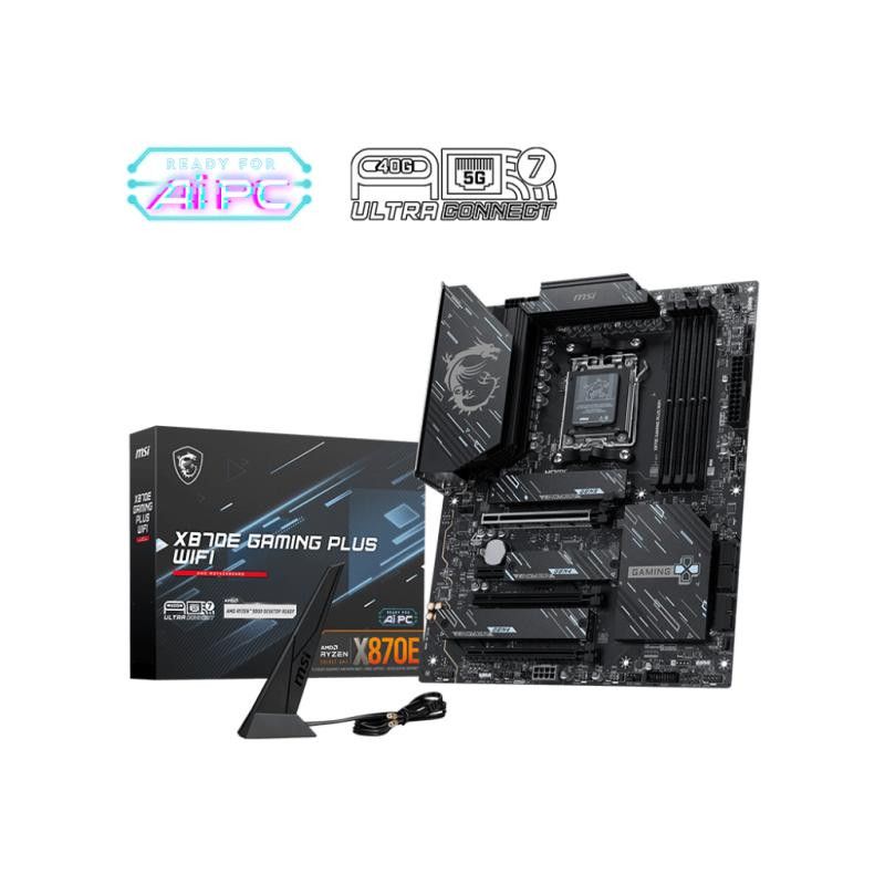 MSI X870E GAMING PLUS WIFI · Cartes mères · Informat Systems Strasbourg (image 5)