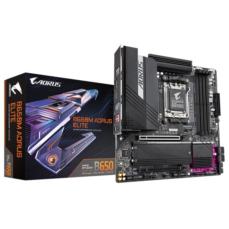 GIGABYTE B650M AORUS ELITE · Cartes mères · Informat Systems Strasbourg
