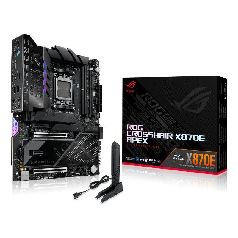ASUS ROG CROSSHAIR X870E APEX · Cartes mères · Informat Systems Strasbourg