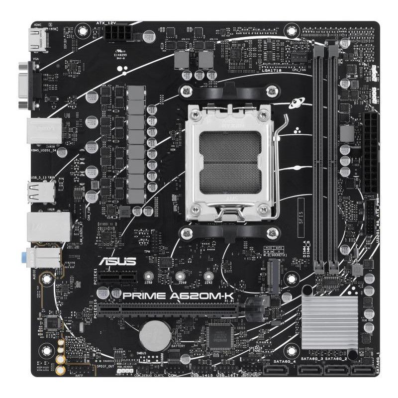 ASUS PRIME A620M-K · Cartes mères · Informat Systems Strasbourg (image 2)