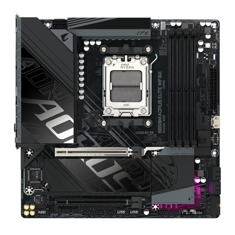 GIGABYTE B850M AORUS ELiTE WF6E · Cartes mères · Informat Systems Strasbourg (image 2)