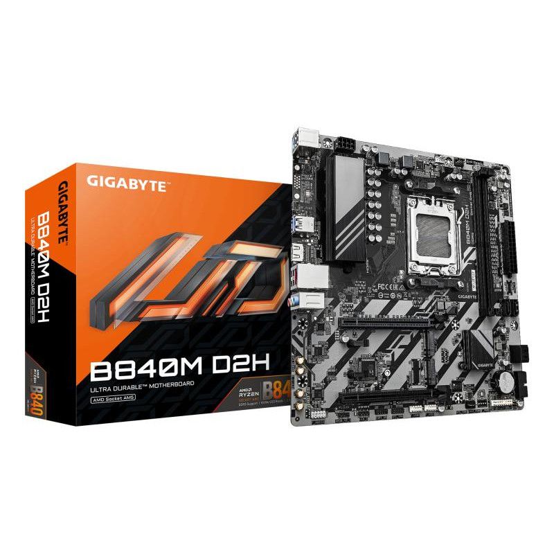 GIGABYTE B840M D2H · Cartes mères · Informat Systems Strasbourg