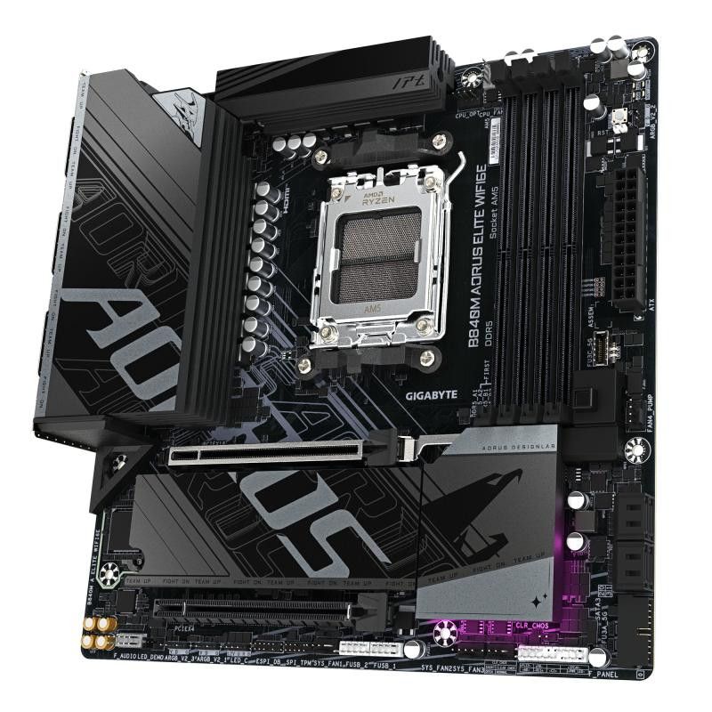 GIGABYTE B840M A ELITE WIFI6E · Cartes mères · Informat Systems Strasbourg (image 4)
