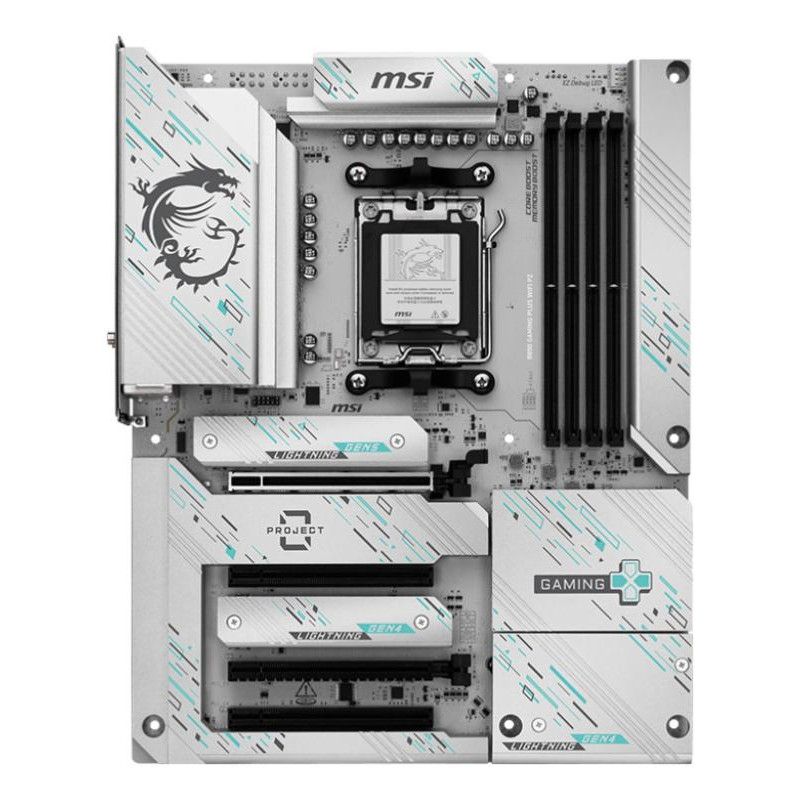 MSI B850 GAMING PLUS WIFI PZ · Cartes mères · Informat Systems Strasbourg (image 2)