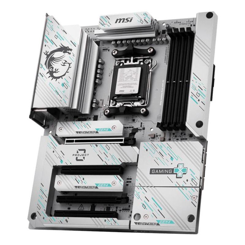 MSI B850 GAMING PLUS WIFI PZ · Cartes mères · Informat Systems Strasbourg (image 4)