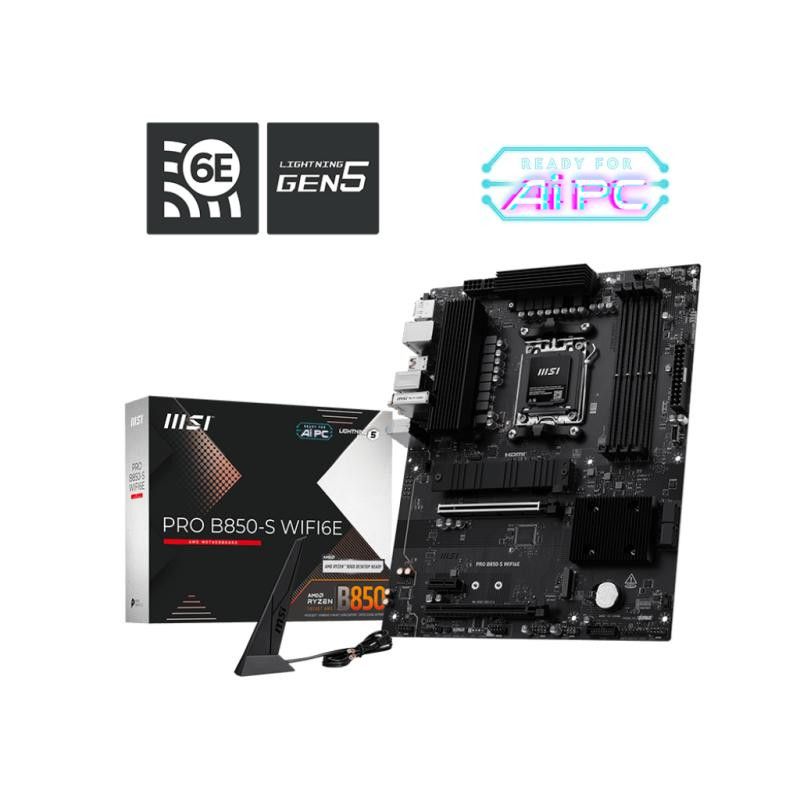 MSI PRO B850-S WIFI6E · Cartes mères · Informat Systems Strasbourg (image 2)