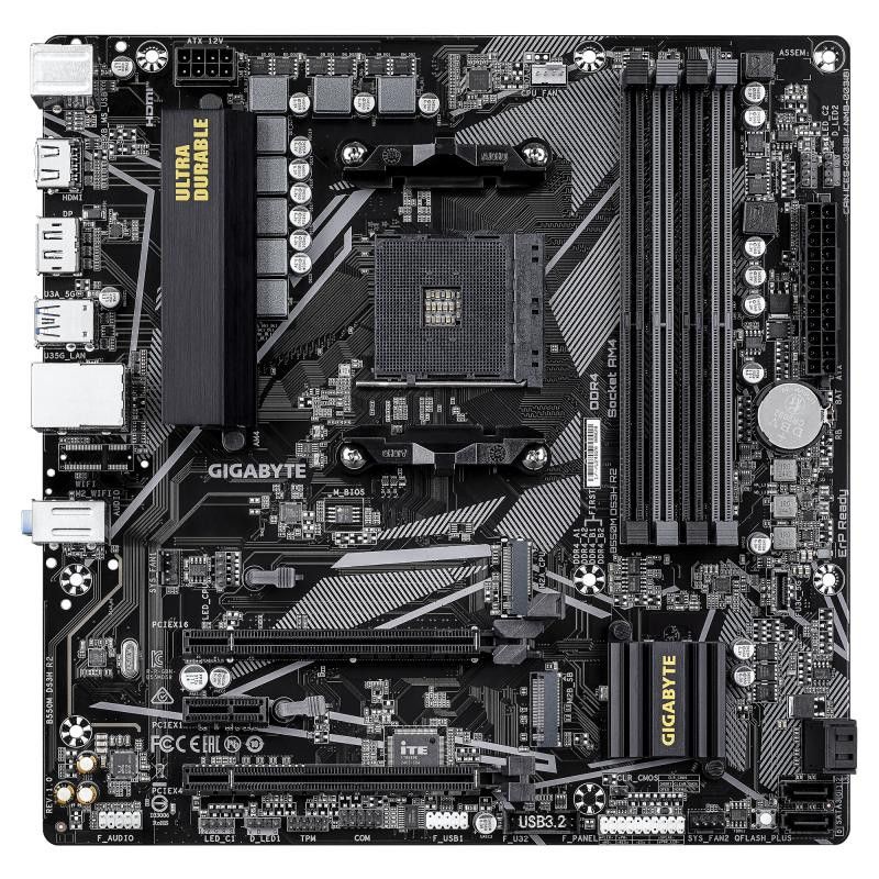 GIGABYTE B550M DS3H R2 · Cartes mères · Informat Systems Strasbourg (image 2)