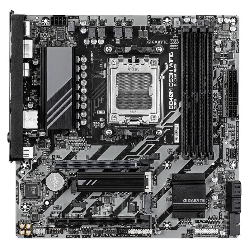 GIGABYTE B840M DS3H WF6 · Cartes mères · Informat Systems Strasbourg (image 2)