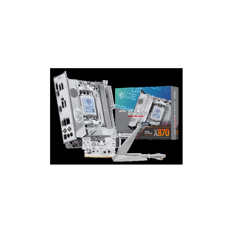 MSI X870I EDGE TI EVO WIFI · Cartes mères · Informat Systems Strasbourg (image 4)