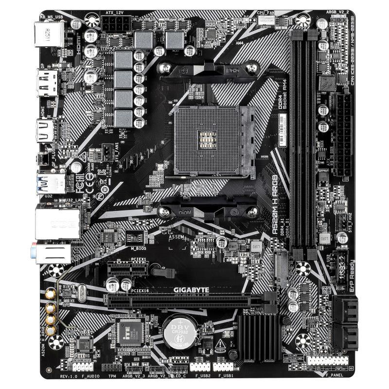 GIGABYTE A520M H ARGB DDR4 · Cartes mères · Informat Systems Strasbourg