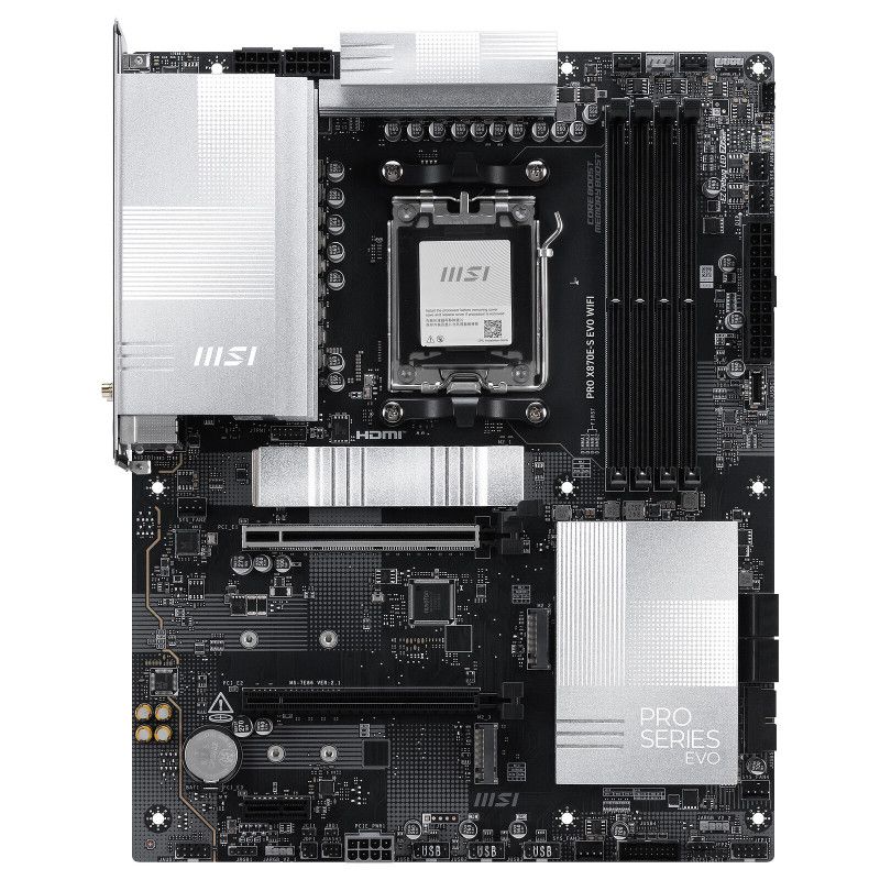MSI PRO X870E-S EVO WIFI · Cartes mères · Informat Systems Strasbourg (image 3)