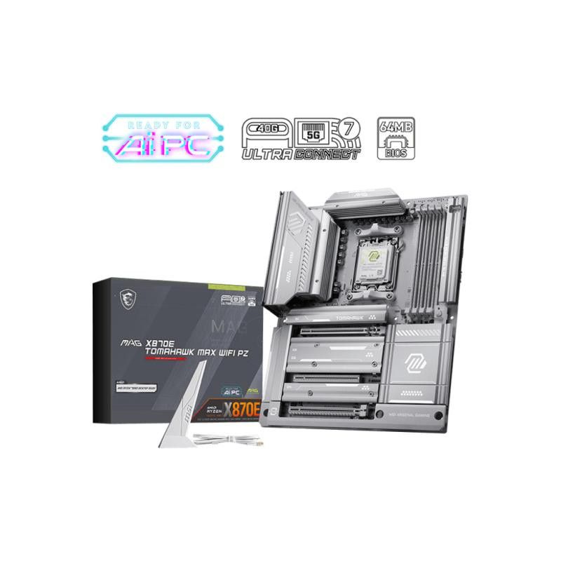 MSI MAG X870E TOMAHAWK MAX WIFI PZ · Cartes mères · Informat Systems Strasbourg