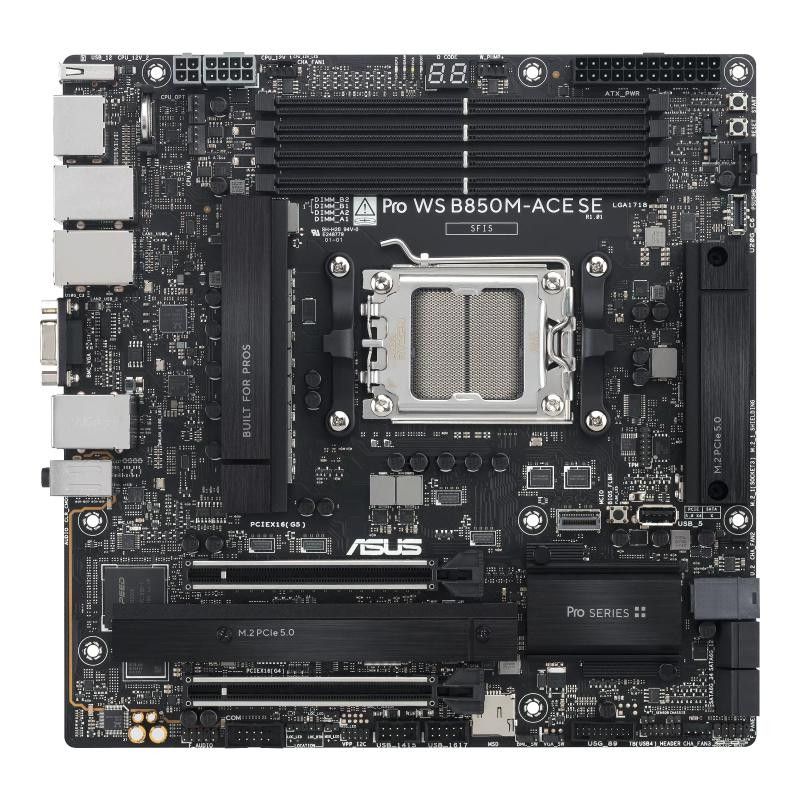 ASUS PRO WS B850M-ACE SE · Cartes mères · Informat Systems Strasbourg