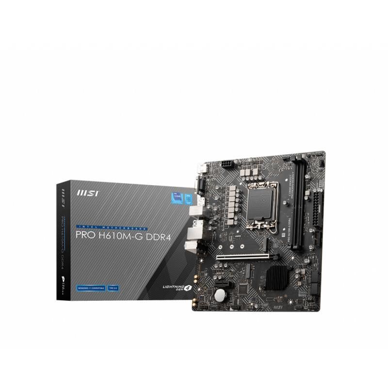 MSI PRO H610M-G DDR4 · Cartes mères · Informat Systems Strasbourg