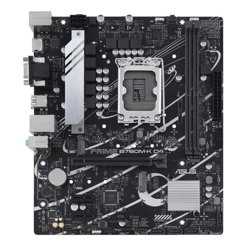 ASUS PRIME B760M-K D4 · Cartes mères · Informat Systems Strasbourg (image 2)