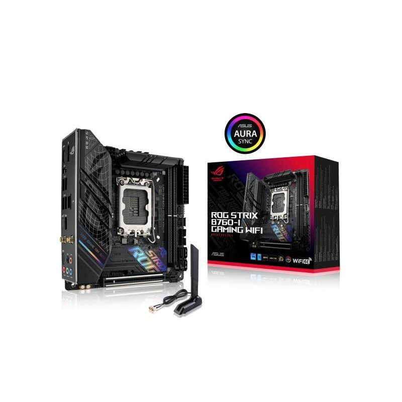 ASUS ROG STRIX B760-I GAMING WIFI · Cartes mères · Informat Systems Strasbourg (image 3)