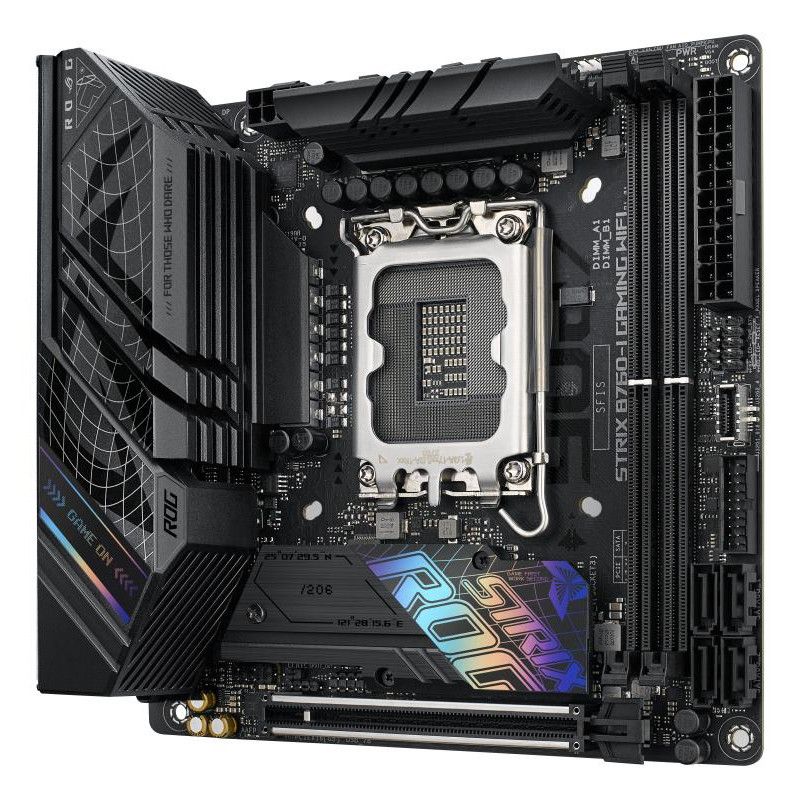 ASUS ROG STRIX B760-I GAMING WIFI · Cartes mères · Informat Systems Strasbourg (image 6)