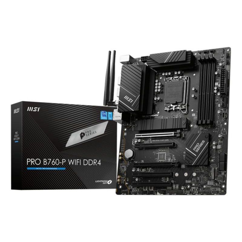 MSI PRO B760-P WIFI DDR4 · Cartes mères · Informat Systems Strasbourg