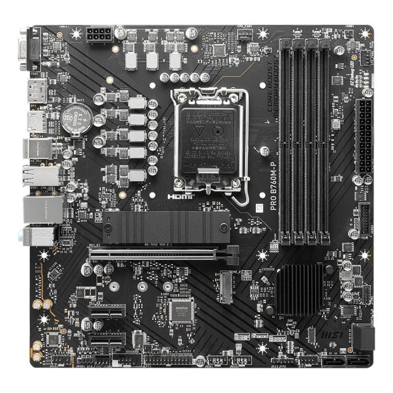 MSI PRO B760M-P · Cartes mères · Informat Systems Strasbourg (image 2)