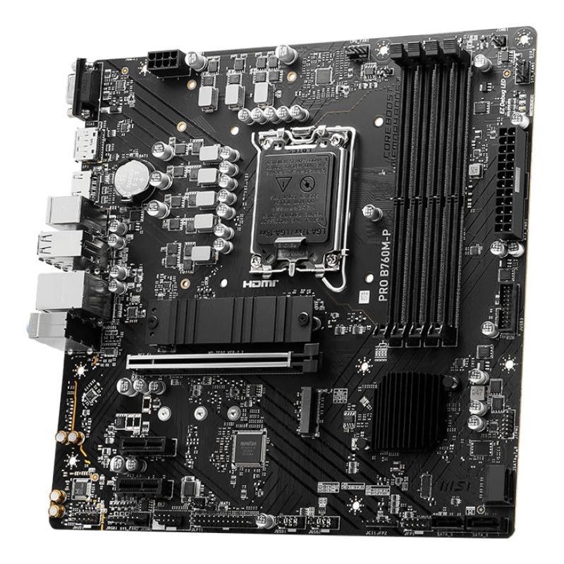 MSI PRO B760M-P · Cartes mères · Informat Systems Strasbourg (image 3)