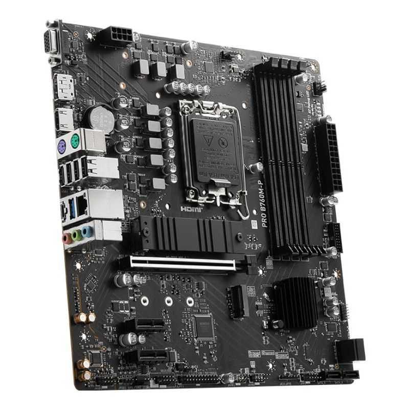 MSI PRO B760M-P · Cartes mères · Informat Systems Strasbourg (image 4)
