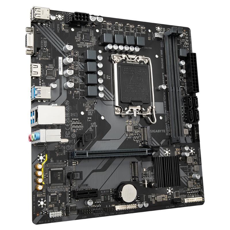 GIGABYTE B760M H DDR4 · Cartes mères · Informat Systems Strasbourg (image 3)