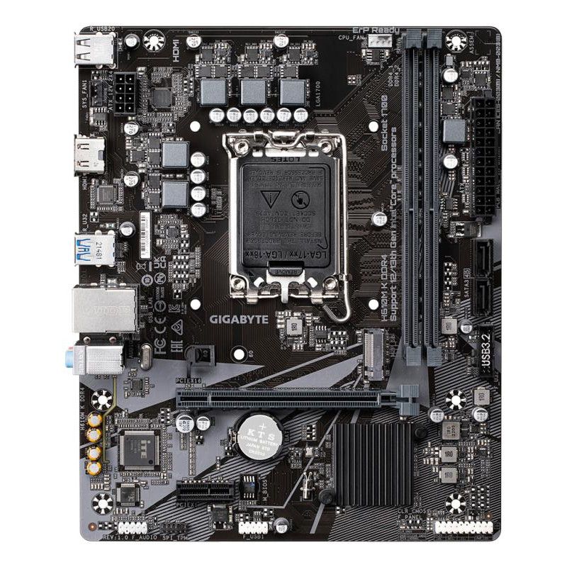 GIGABYTE H610M K DDR4 · Cartes mères · Informat Systems Strasbourg (image 2)
