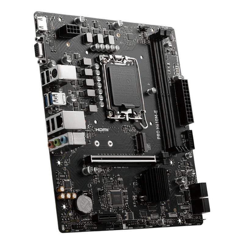 MSI PRO H610M-E DDR5 · Cartes mères · Informat Systems Strasbourg (image 4)