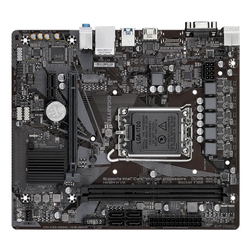 GIGABYTE H610M H V2 DDR5 · Cartes mères · Informat Systems Strasbourg (image 4)