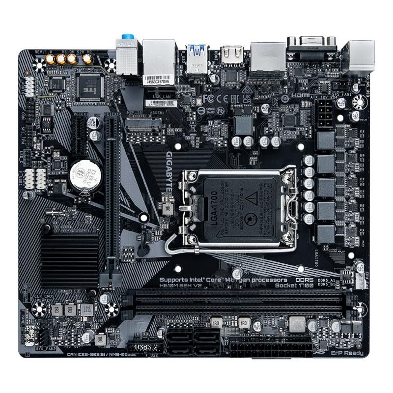 GIGABYTE H610M S2H V2 DDR5 · Cartes mères · Informat Systems Strasbourg (image 4)