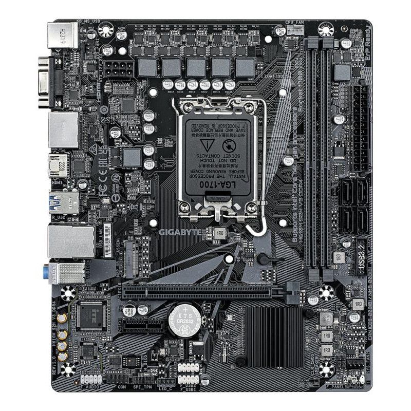 GIGABYTE H610M S2H V3 DDR4 · Cartes mères · Informat Systems Strasbourg (image 2)