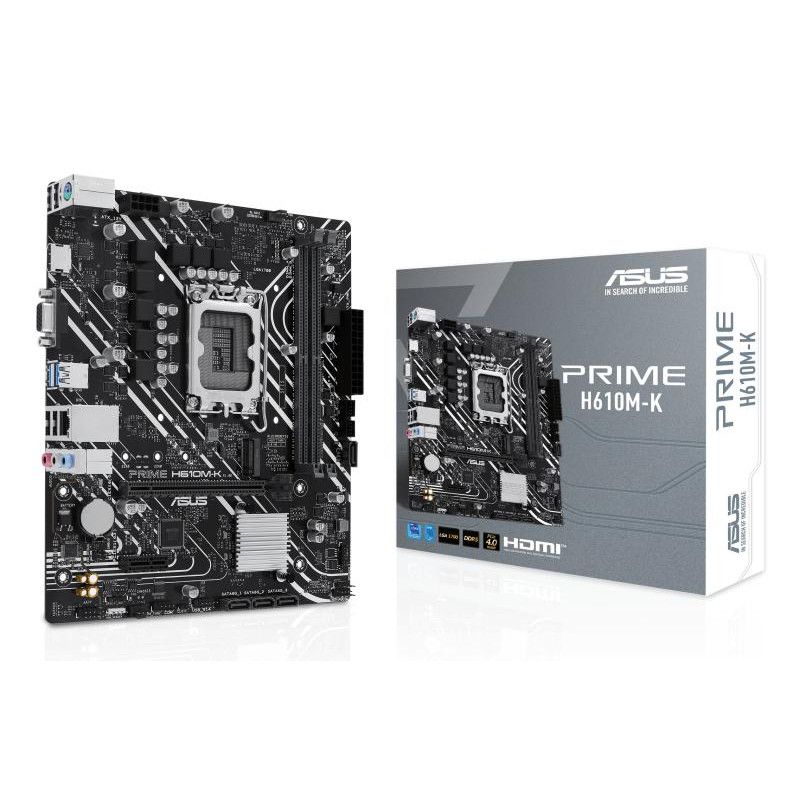ASUS PRIME H610M-K DDR5 · Cartes mères · Informat Systems Strasbourg