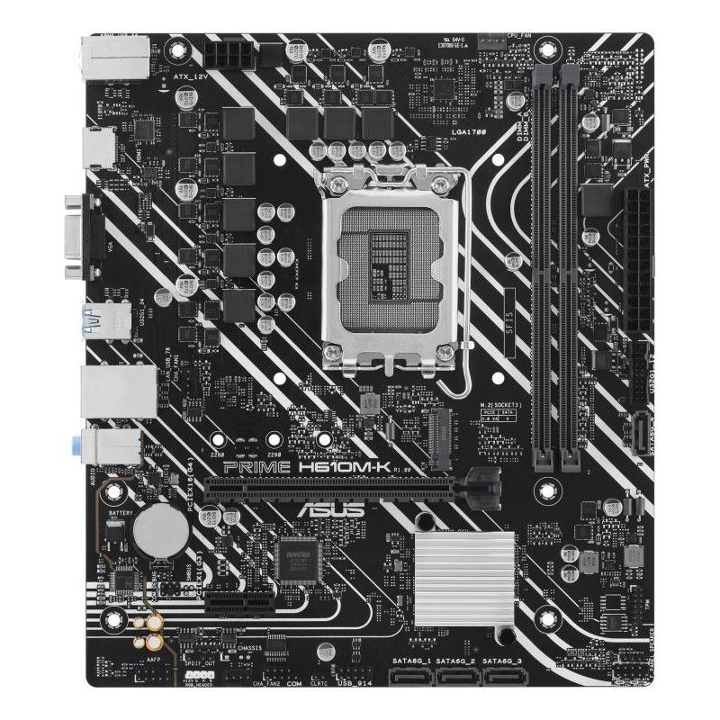 ASUS PRIME H610M-K DDR5 · Cartes mères · Informat Systems Strasbourg (image 2)