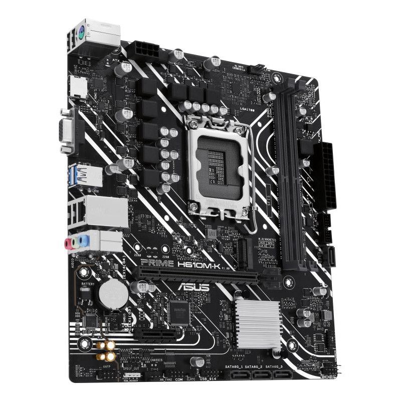 ASUS PRIME H610M-K DDR5 · Cartes mères · Informat Systems Strasbourg (image 4)
