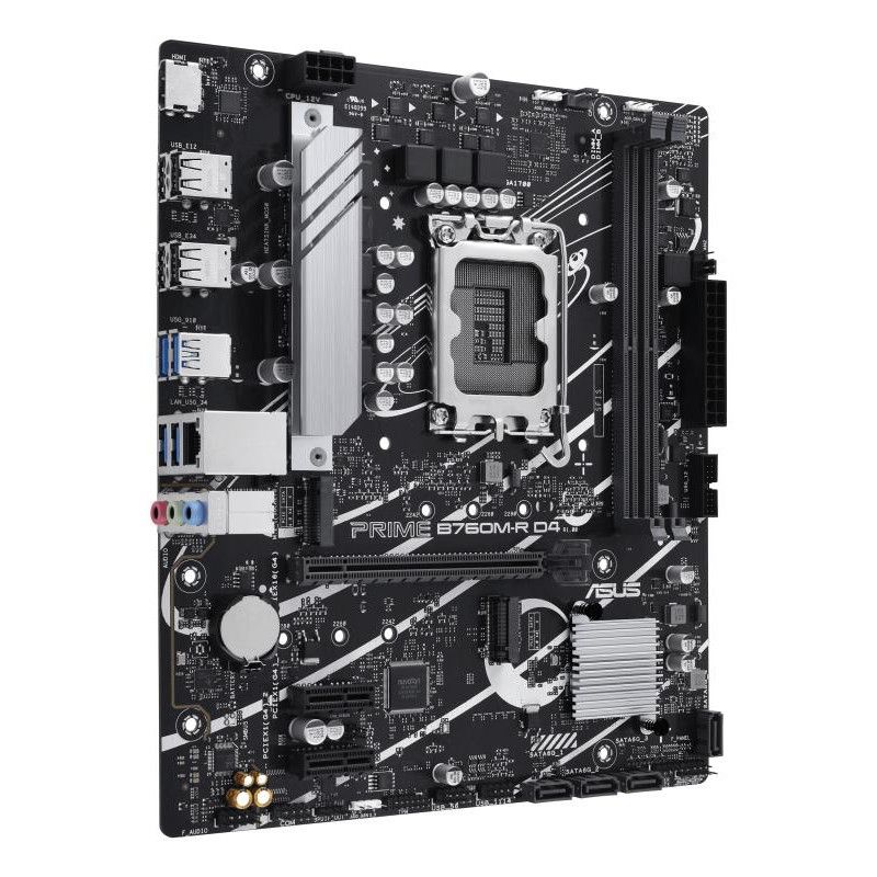 ASUS PRIME B760M-R D4 · Cartes mères · Informat Systems Strasbourg (image 3)
