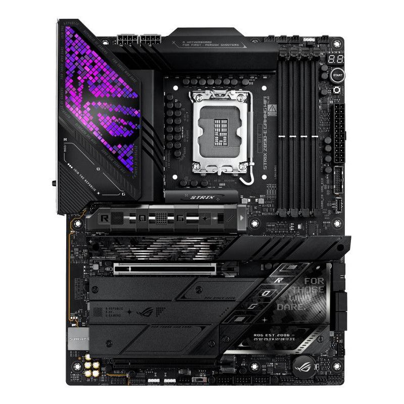 ASUS ROG STRIX Z890-E GAMING WIFI · Cartes mères · Informat Systems Strasbourg (image 2)