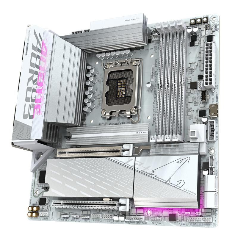 GIGABYTE B860M AORUS ELITE WF6E ICE · Cartes mères · Informat Systems Strasbourg (image 4)