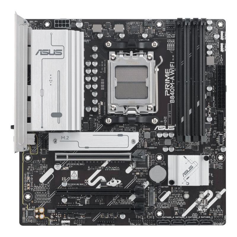 ASUS PRIME B840M-A WIFI · Cartes mères · Informat Systems Strasbourg (image 2)